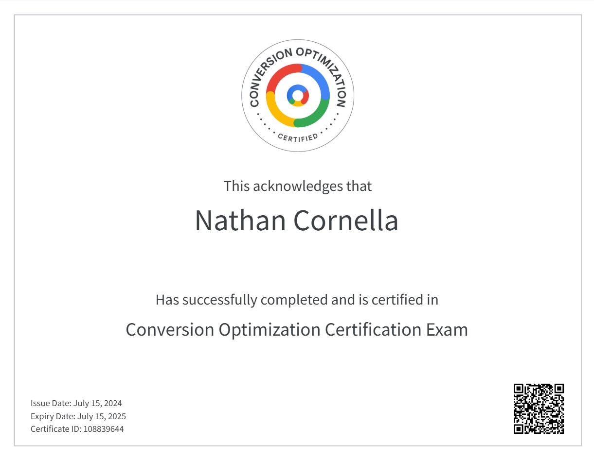 Conversion Optimization